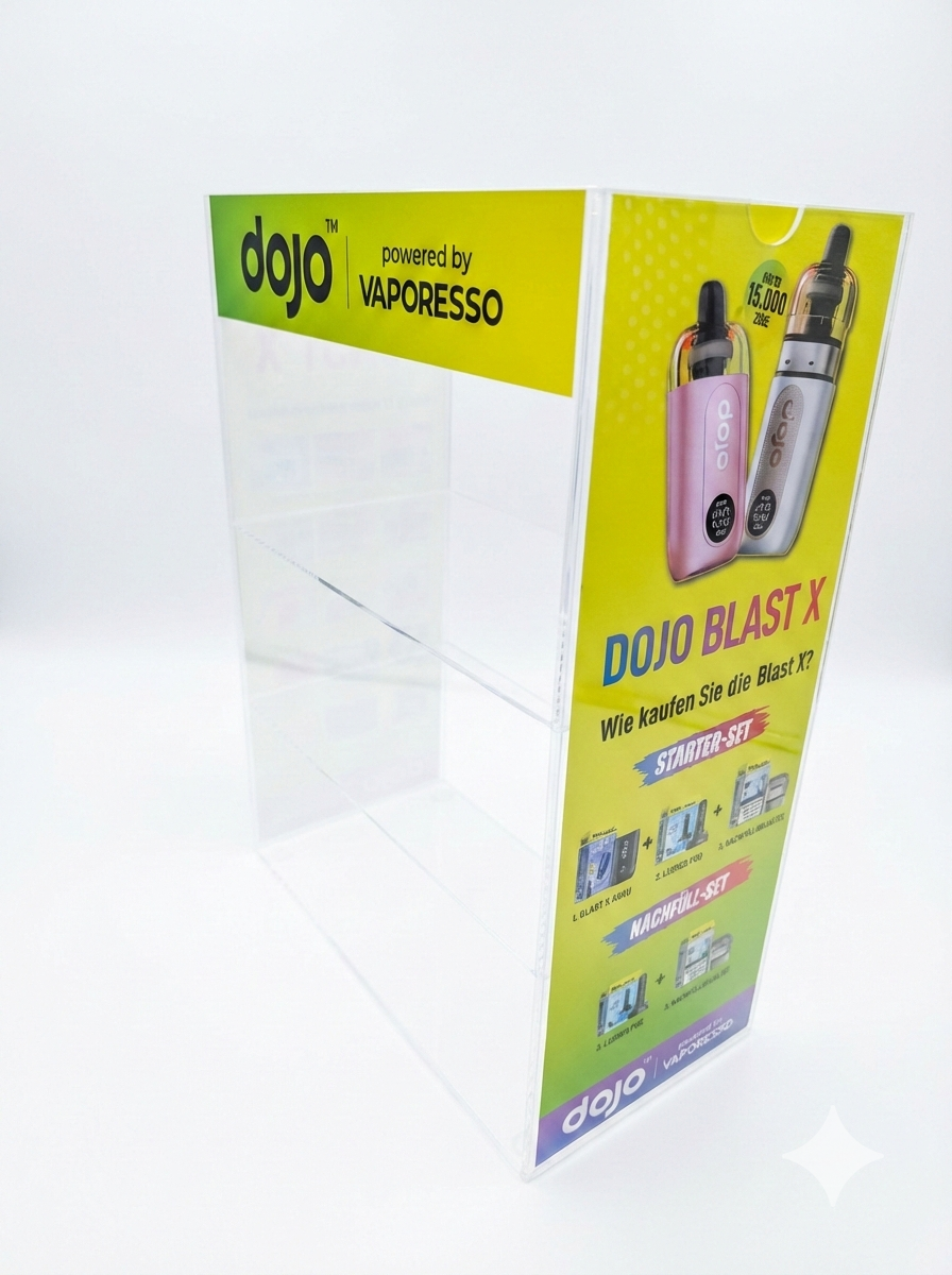 DOJO Blast X Small Acryl-Display Merch